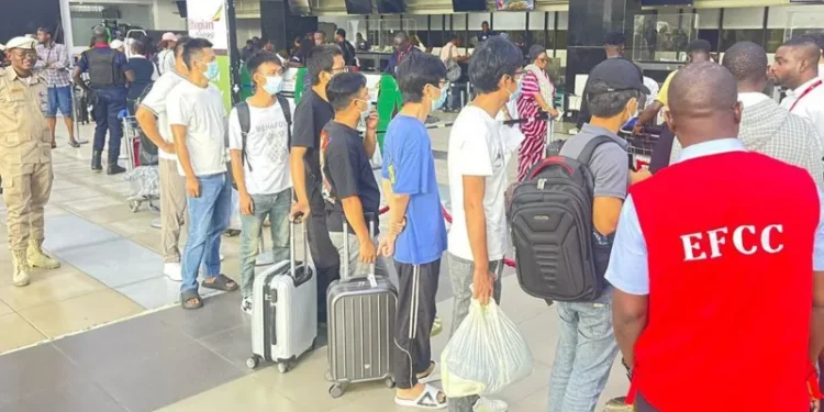 Nigeria deports Chinese scammers in crackdown on ‘foreign-led’ cyber crime
