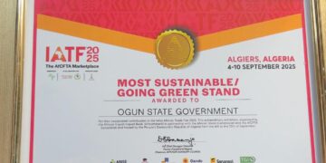 Ogun wins sustainability award at IATF 2025, Algiers