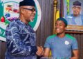 WAFCON 2026: Abiodun gifts Super Falcons N50m, as Coach Madugu, Ajibade laud facilities at MKO Stadium